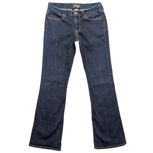 Lucky Brand Vineland SweetNLow Jean Women 4/27 Dark Resin Rinse Bootcut 7W10621